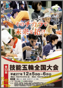 技能五輪ポスター